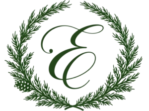 evergreen full wreath e transparent